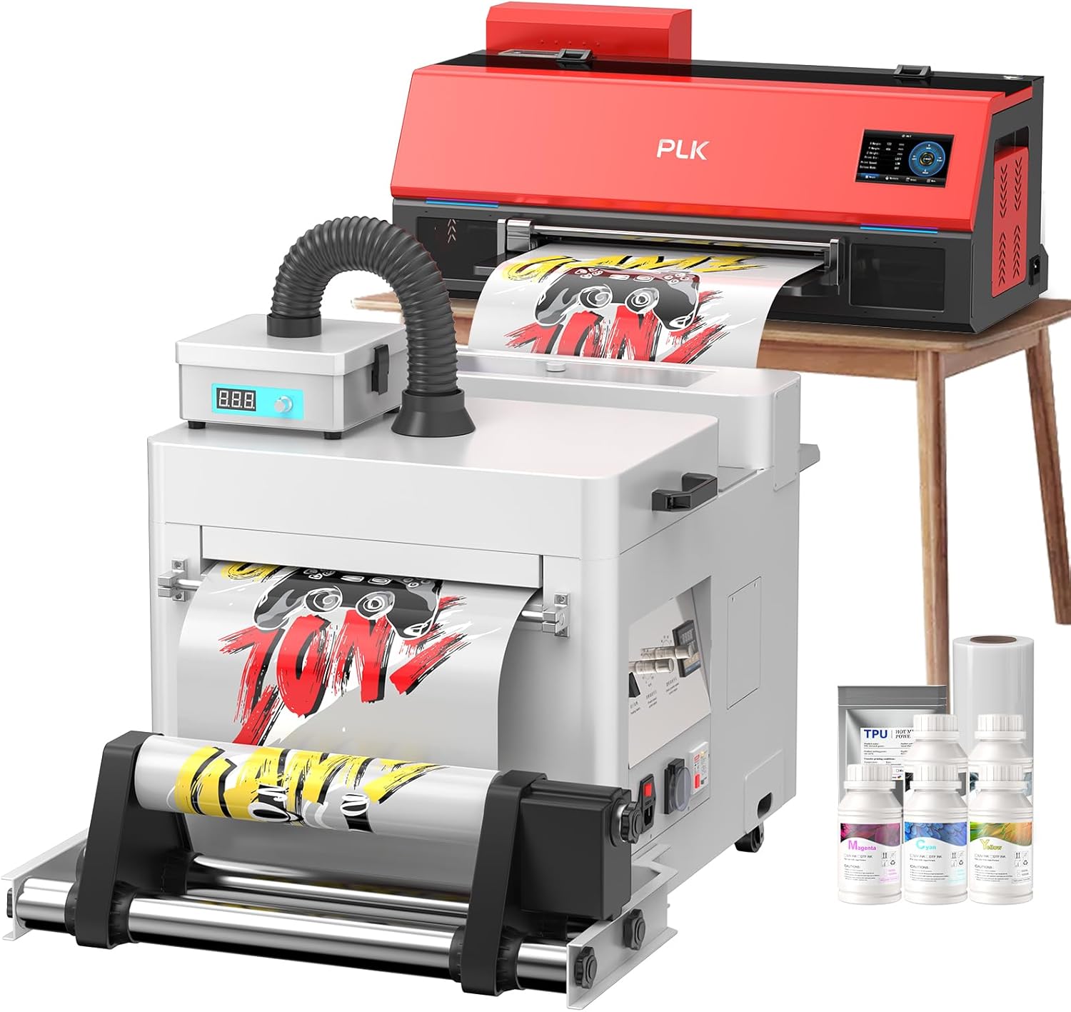 PLK A3 Plus XP600 DTF Printer Bundle
